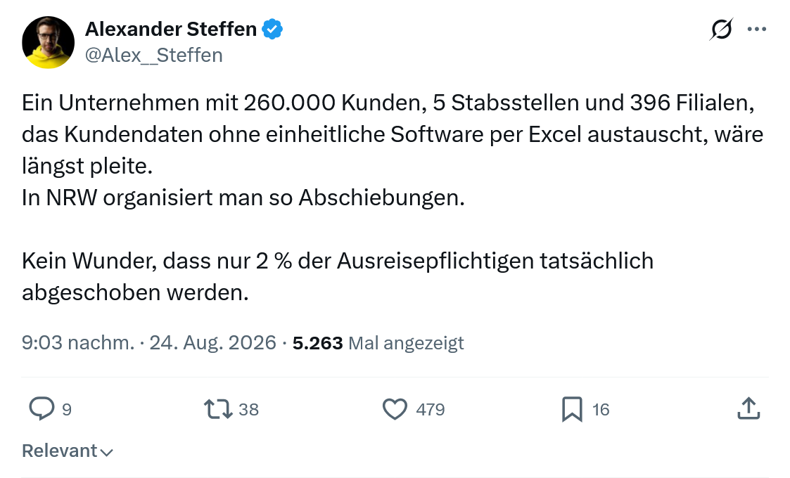 Alexander Steffen: Ein Unternehmen mit 260.000 Kunden...