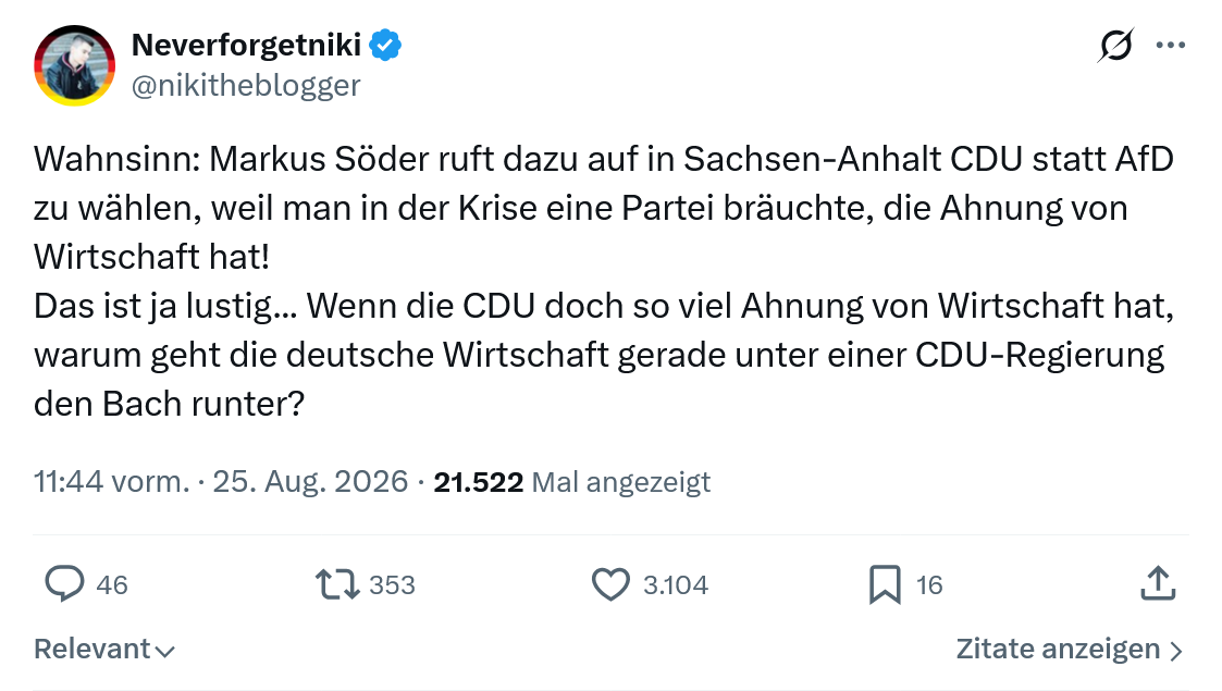 Neverforgetniki: Wahnsinn...