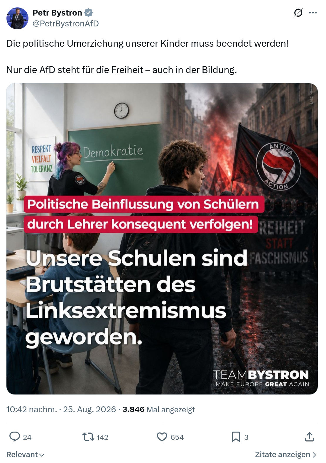 Petr Bystron: Die politische Umerziehung...