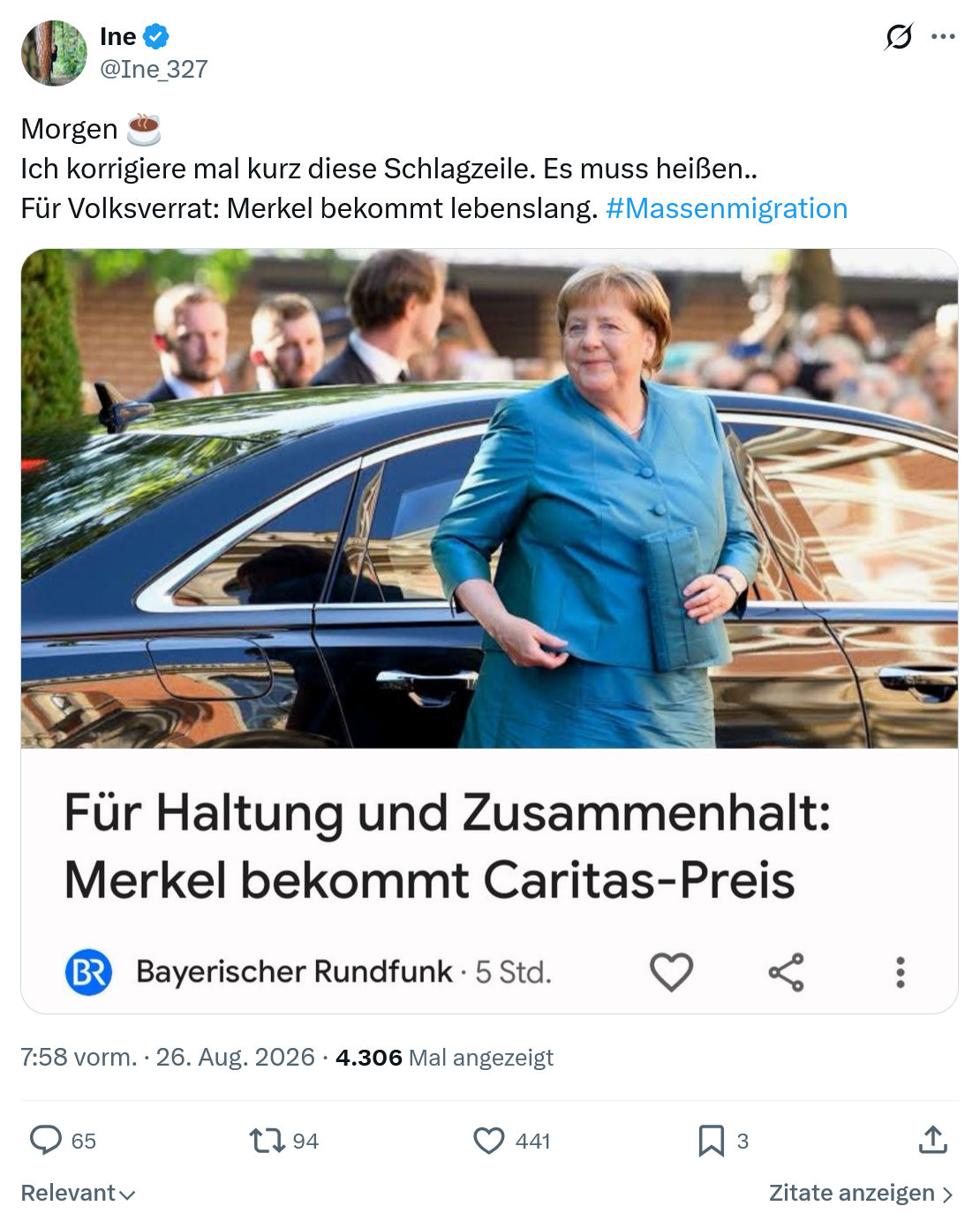 Ine: Ich korrigiere mal kurz...