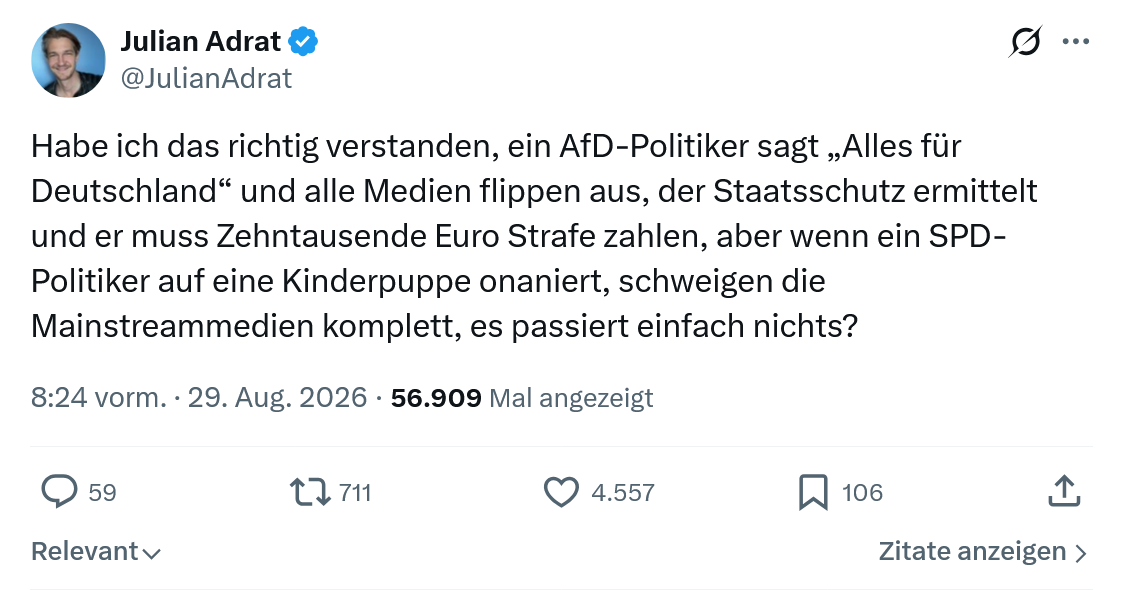 Julian Adrat: Habe ich das richtig verstanden...