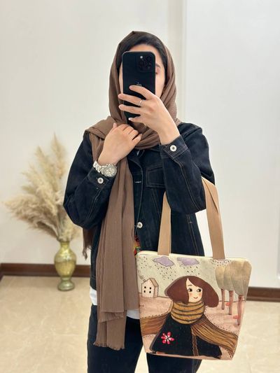 کیف دختر و روباه 40×30