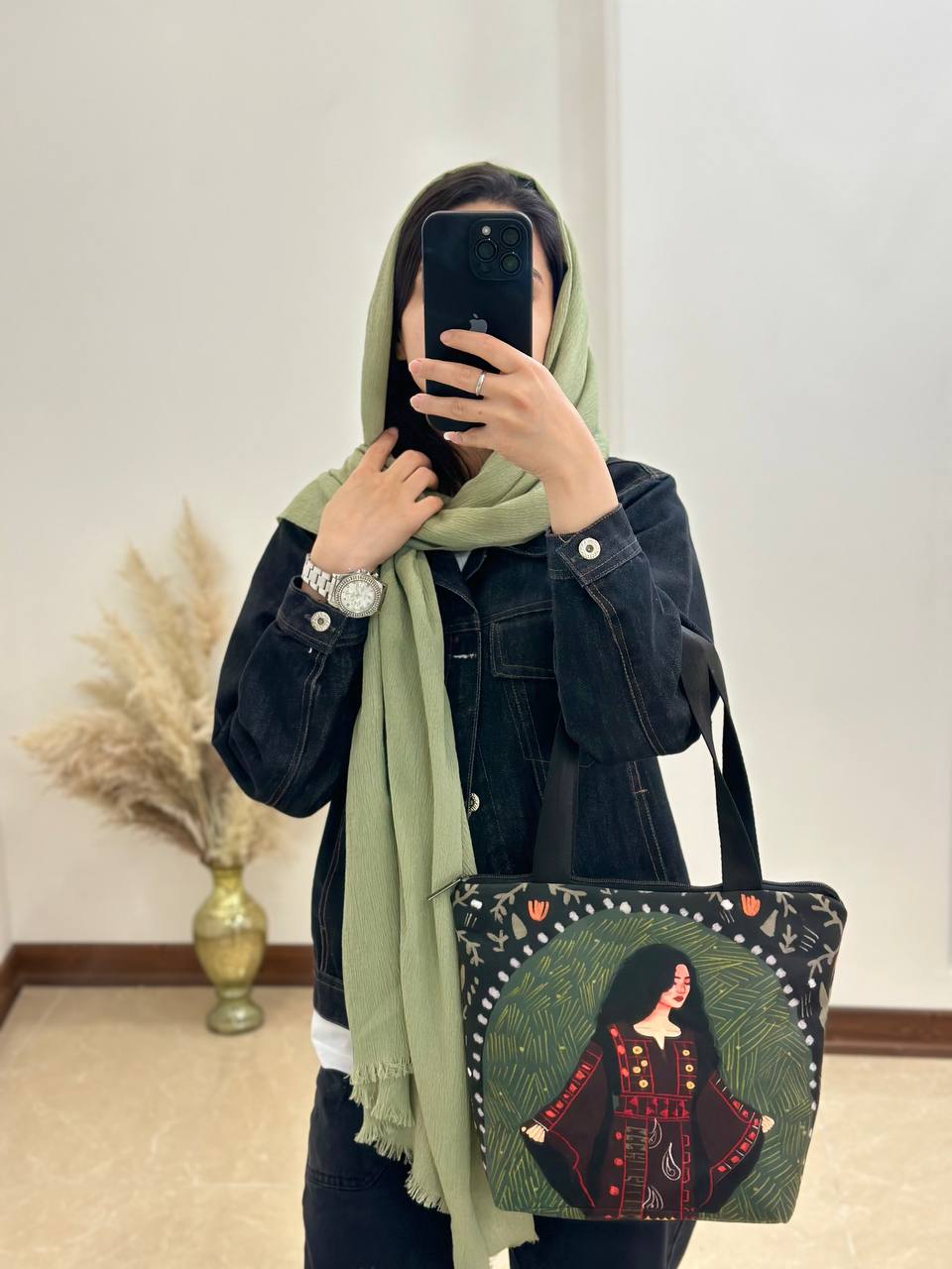 کیف طرح ایران بانو 40×30