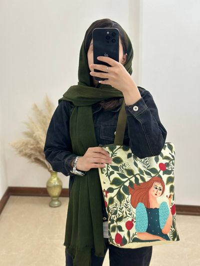 کیف شکوه و انار 40×30