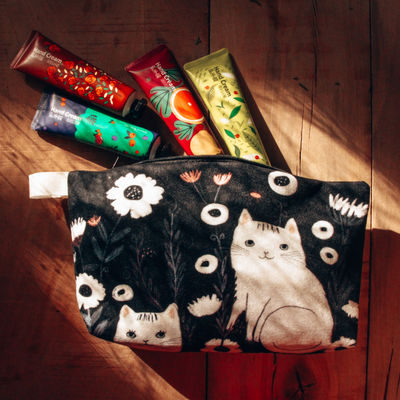 کیف آرایشی گربه 24×16