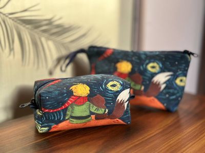 کیف آرایشی شازده کوچولو 24×16