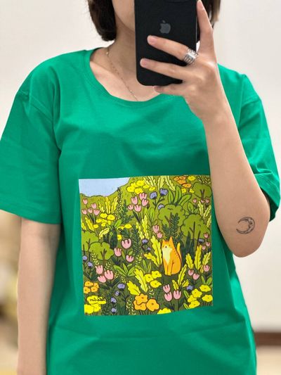 تیشرت سرسبزی وطراوت