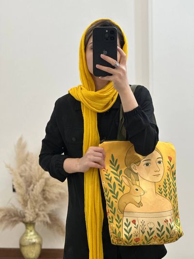 کیف پوم پوم 30×40