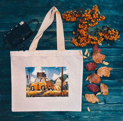 توتبگ فولکس نارنجی 40×35