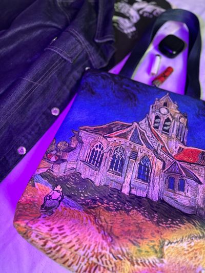 کیف کلبه ونگوگ سایز 30×40