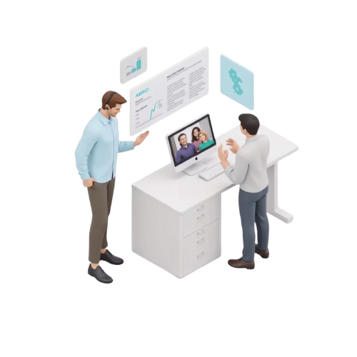 Contact us illustration