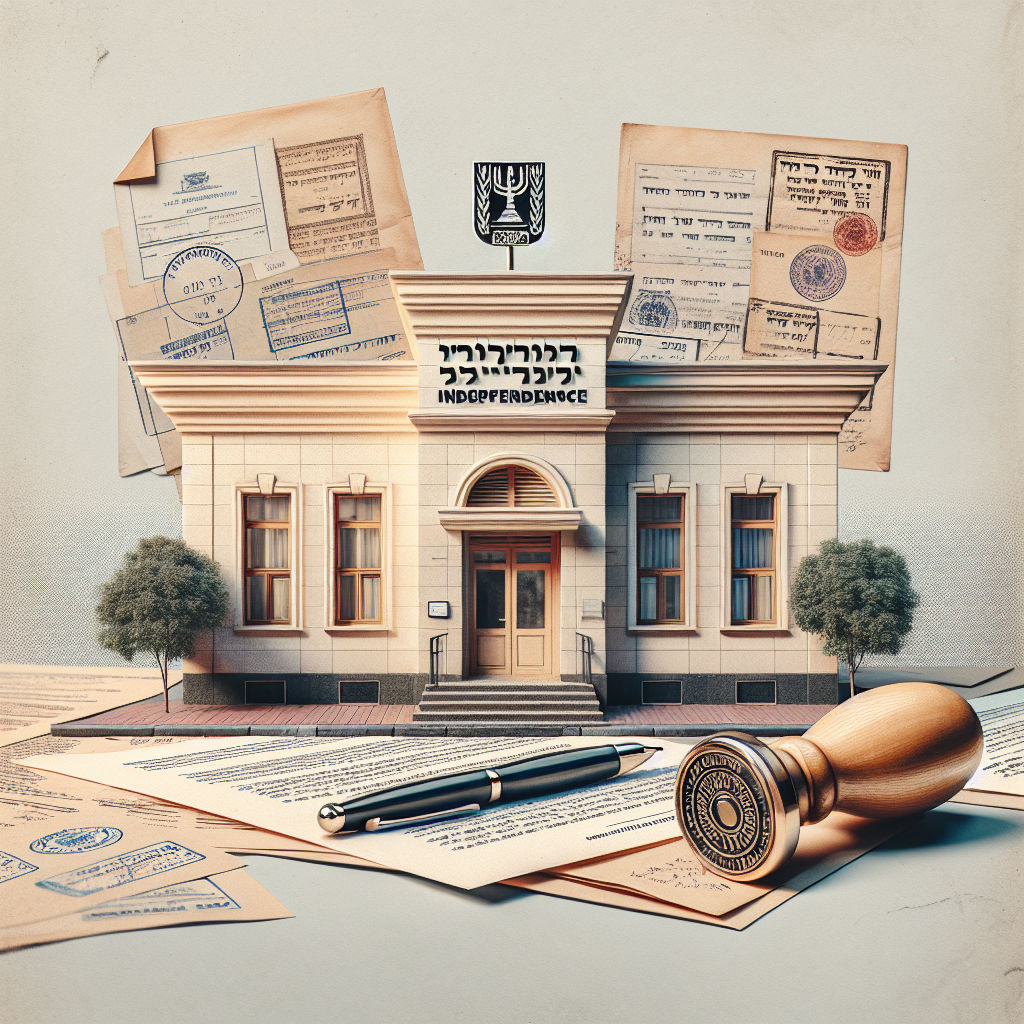 תרגום נוטריוני ברחוב העצמאות – דוגמה / תמונה להמחשה