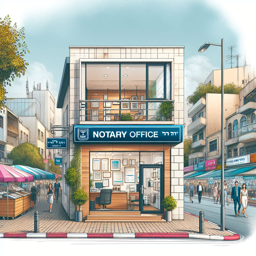 נוטריון ברחוב בן גוריון – דוגמה / תמונה להמחשה