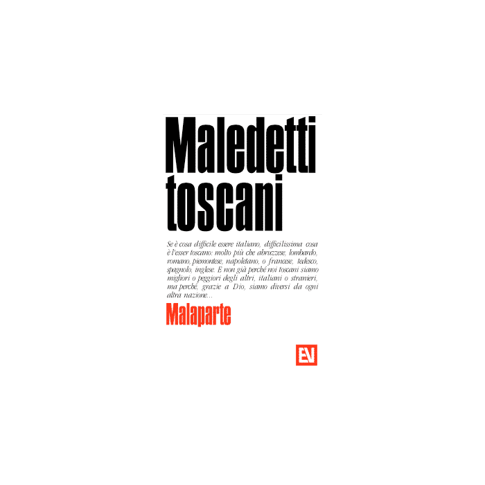 Book: Maledetti toscani designed by Bob Noorda