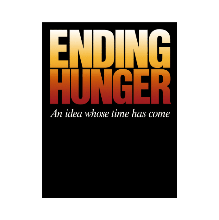 Libro: Ending Hunger progettati da Massimo Vignelli