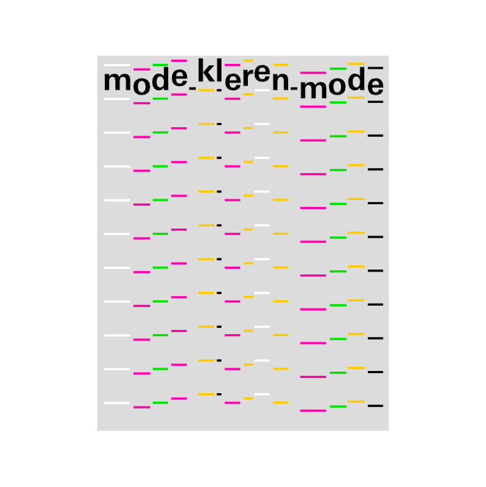 Book: Mode Kleren Mode designed by Wim Crouwel