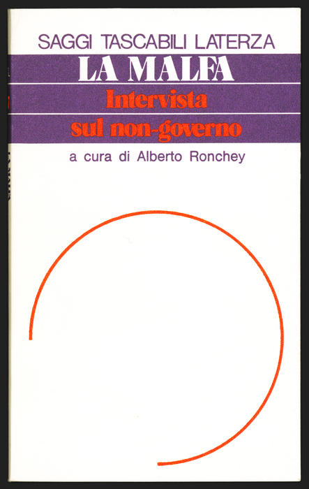 Ugo La Malfa, Intervista sul non-governo