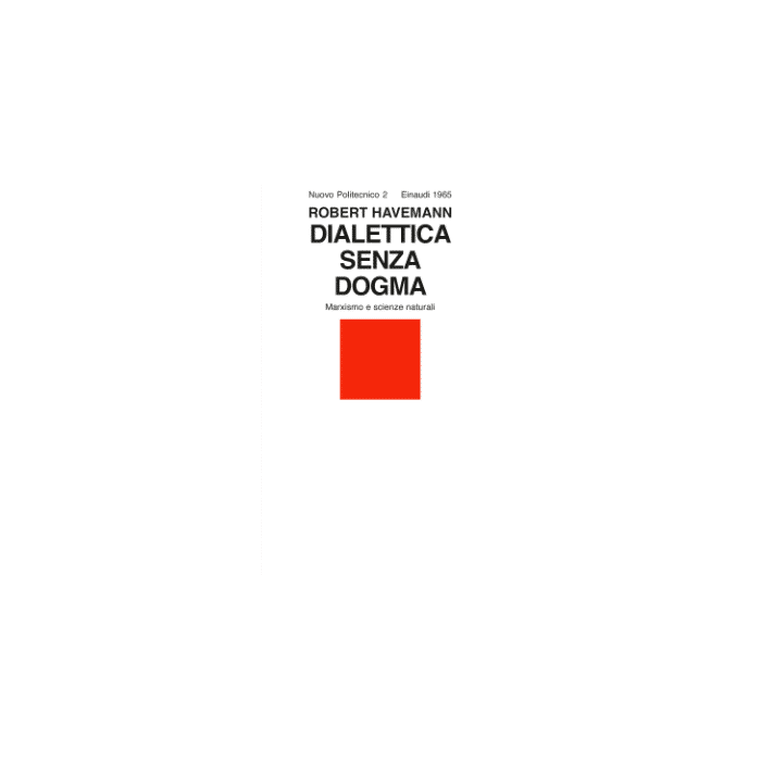 Book: Dialettica senza dogma designed by Bruno Munari