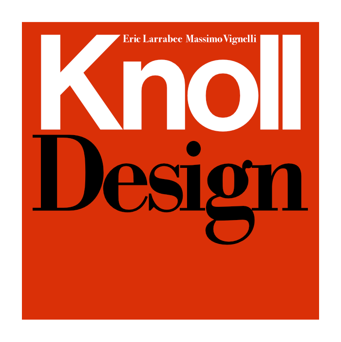 Book: Knoll Design designed by Massimo Vignelli