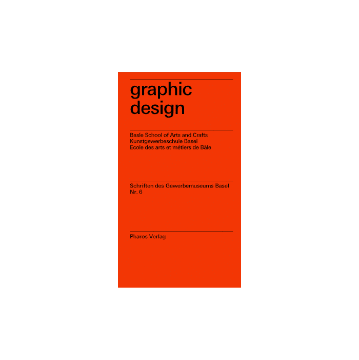 Book: Graphic design designed by Emil Ruder