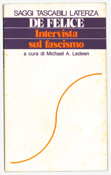 Renzo De Felice, Intervista sul fascismo