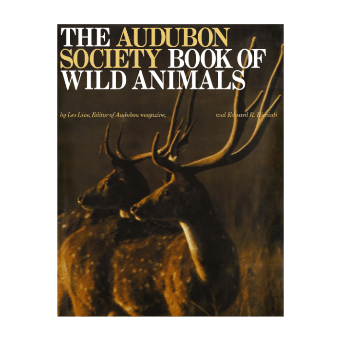 Livre: The Audubon Society Book of Wild Animals conçus par Massimo Vignelli