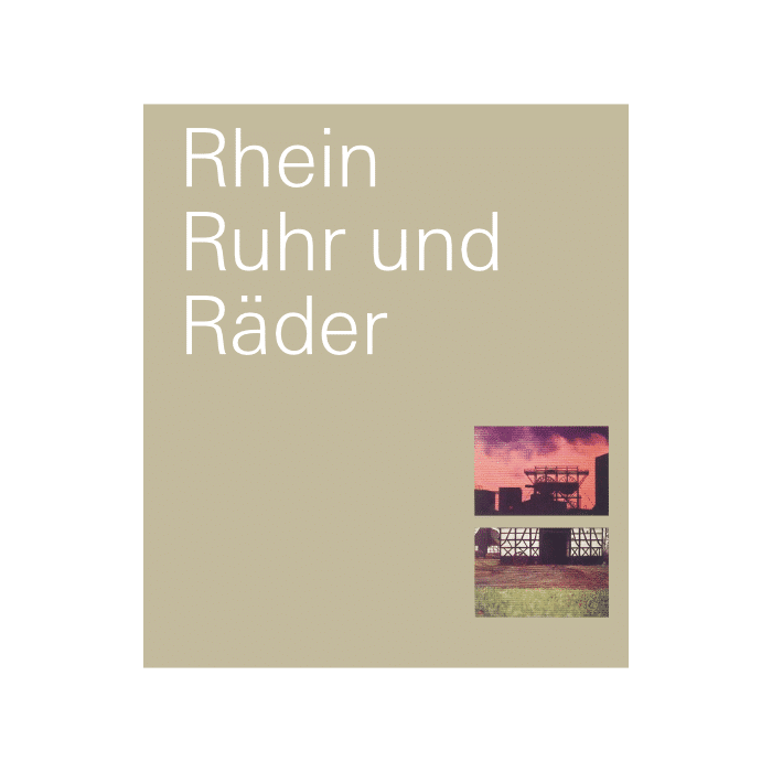 Libro: Rhein, Ruhr und Räder diseñados por Otl Aicher