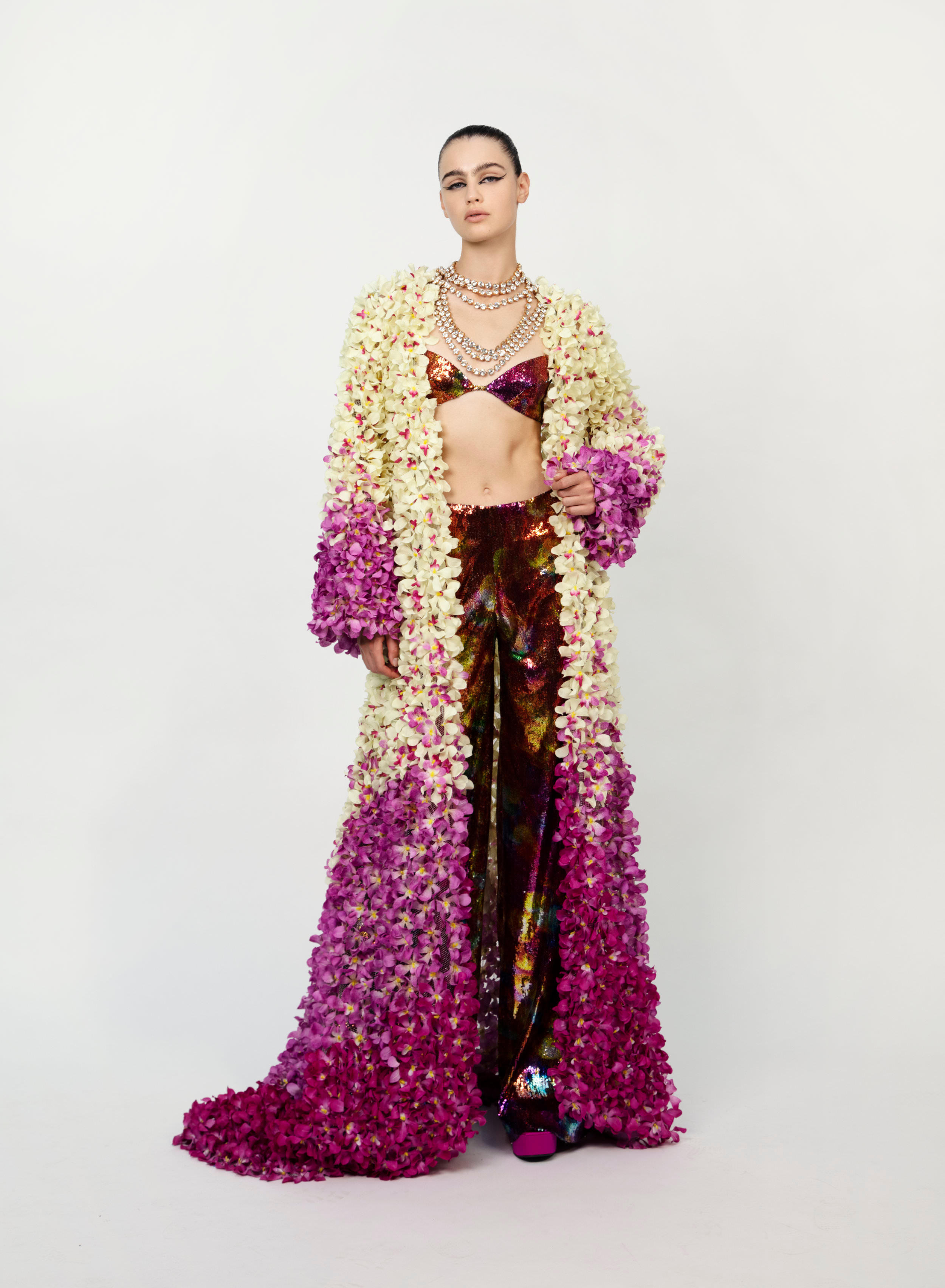 Renato Balestra show dress woman