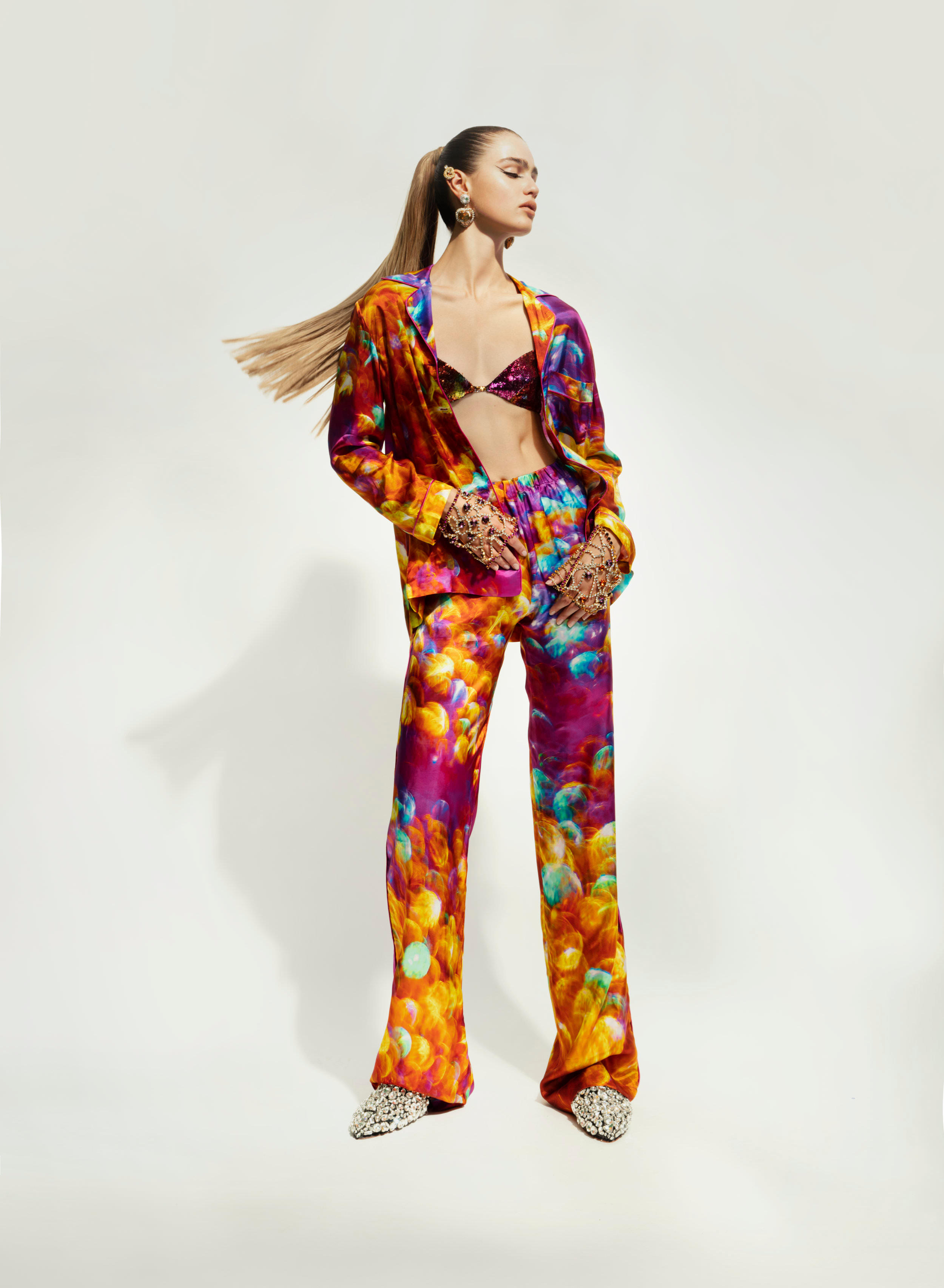 Renato Balestra pyjamas girl