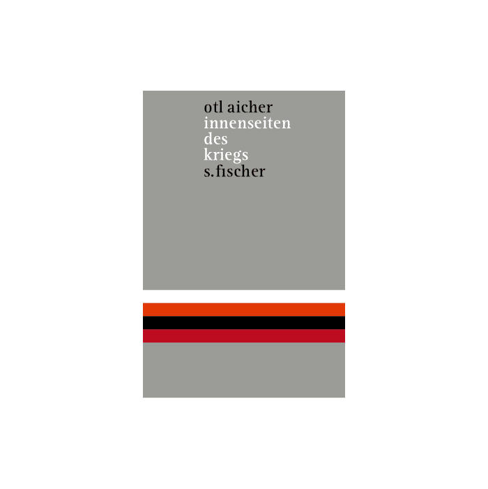 Book: Innenseiten der Kriegs designed by Otl Aicher