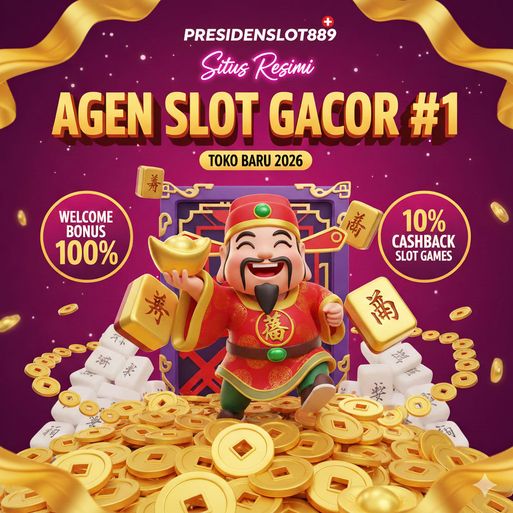 Banner Agen Situs Slot Gacor Baru 2026 PRESIDENSLOT889