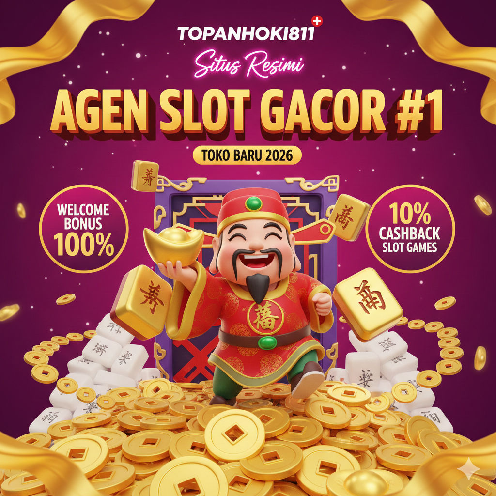 Banner Agen Situs Slot Gacor Baru 2026 TOPANHOKI811