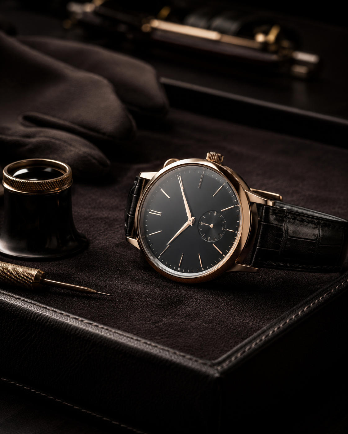 A watch from the Yusuf Traders collection