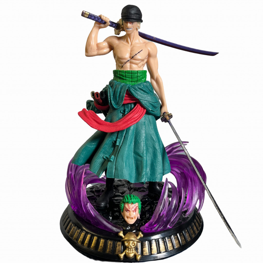 ロロノアゾロ　プライズ FIGURINE STATUETTE リペイント　SPR Roronao Zoro One Piece Action figure 25cm
