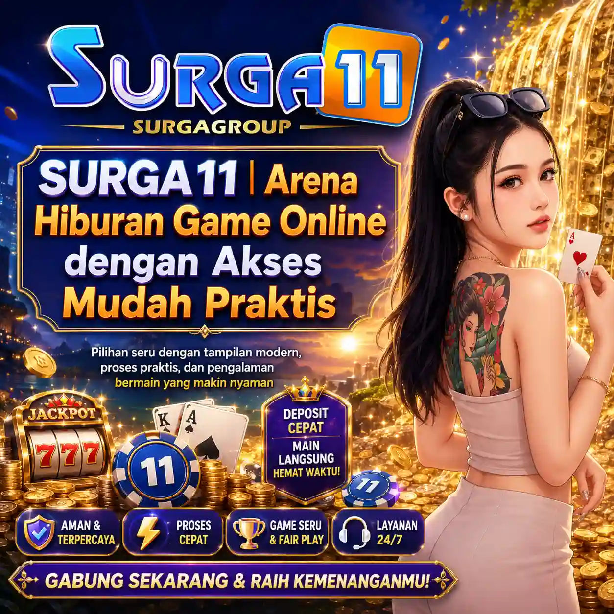 SURGA11 | Arena Hiburan Game Online dengan Akses Mudah Praktis