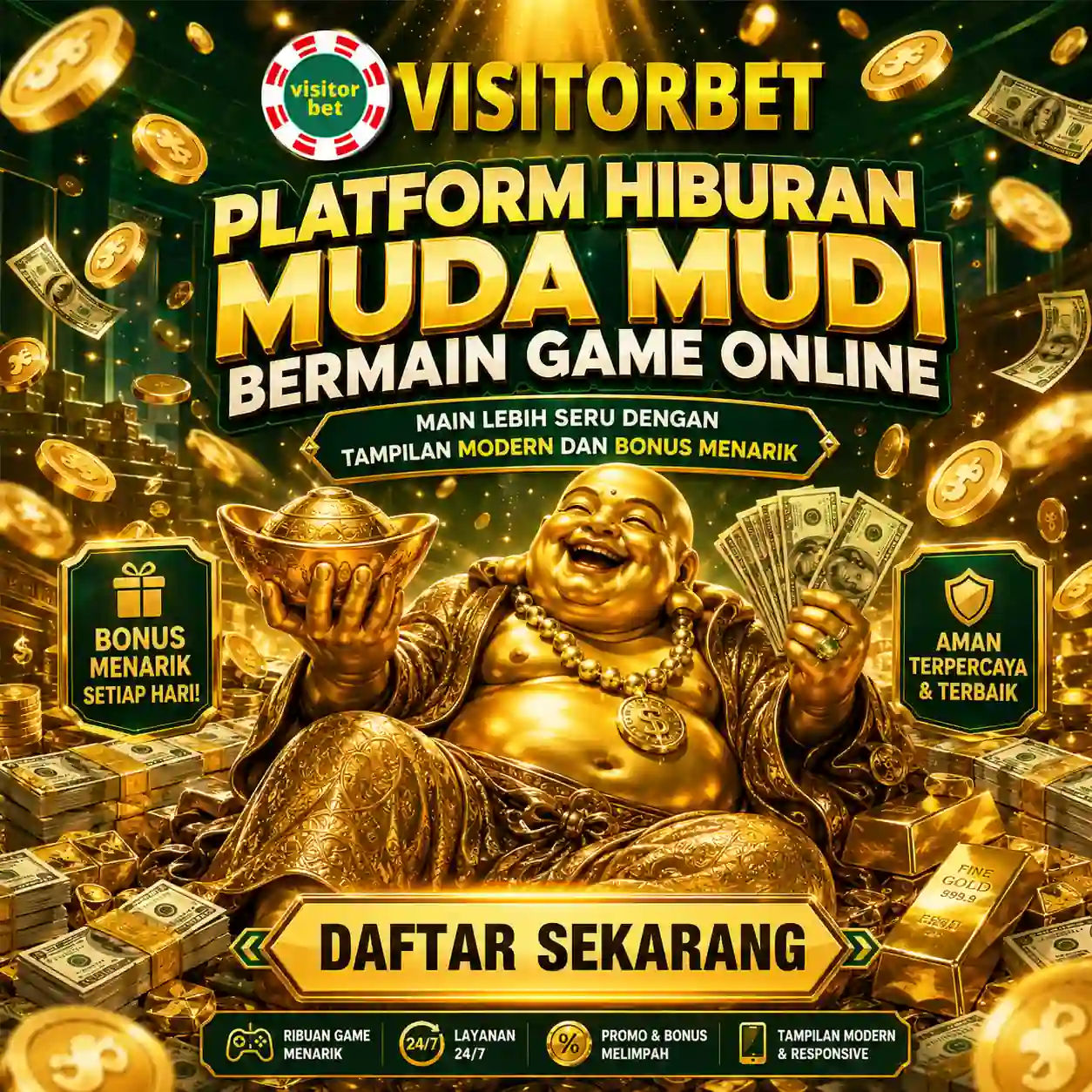 VISITORBET 🏅 PLatfrom Hiburan Muda Mudi Bermain Game Online 💸