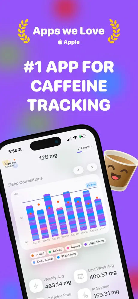 Caffeine Tracker screenshot 1