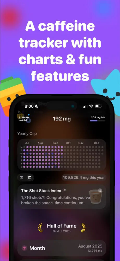 Caffeine Tracker screenshot 10