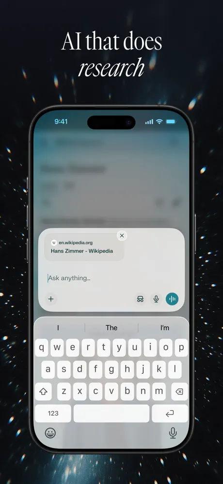 Comet screenshot 2