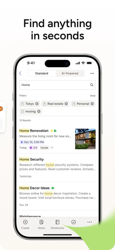 Evernote screenshot 4