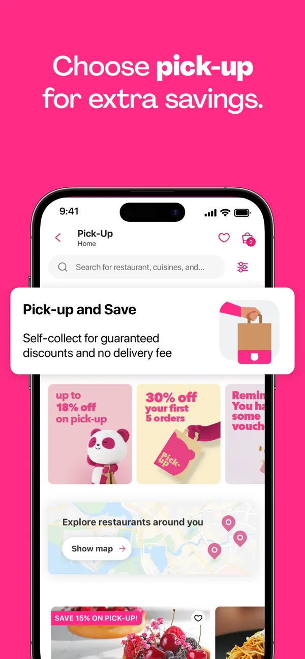 foodpanda: Food & Groceries Screenshots, Onboarding & ASO Inspiration