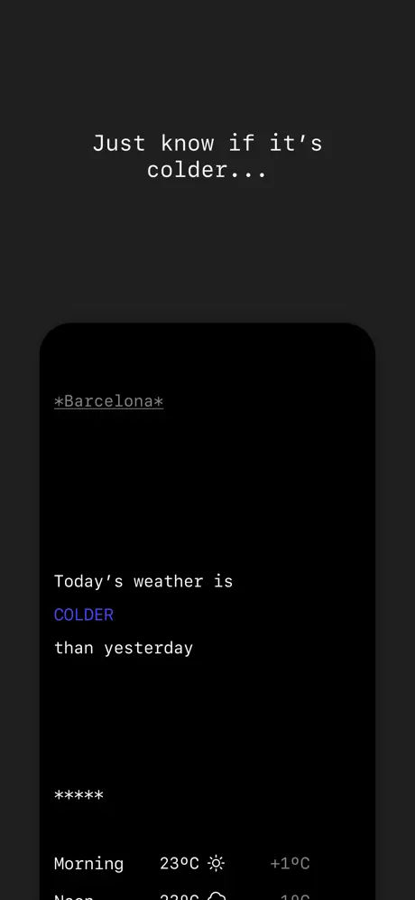 Lazy Weather screenshot 2