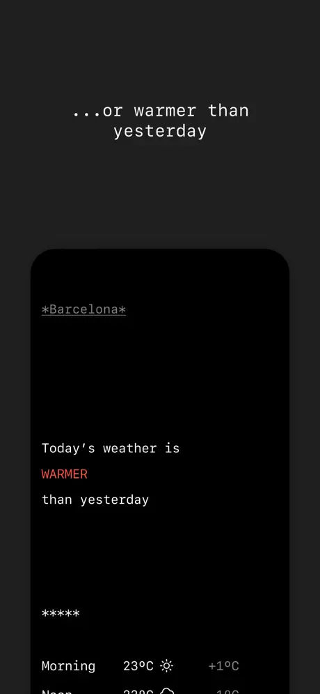 Lazy Weather screenshot 3