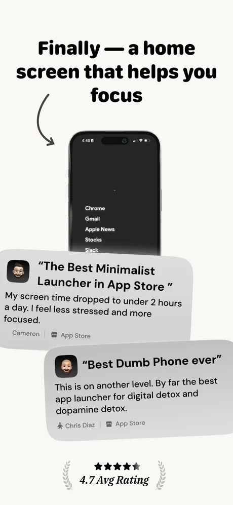 Minimalist Launcher screenshot 5