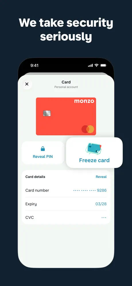 Monzo screenshot 4
