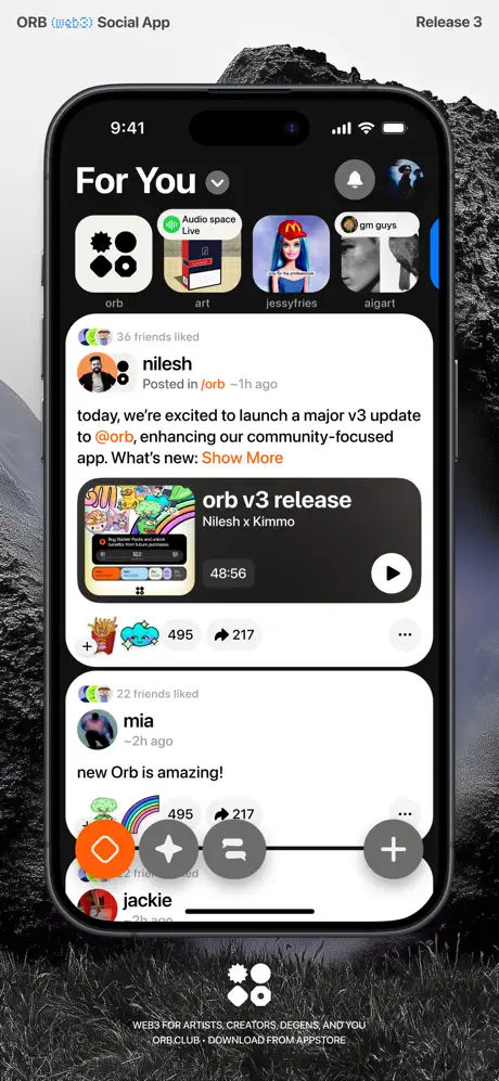 Orb Social on Lens Protocol screenshot 2