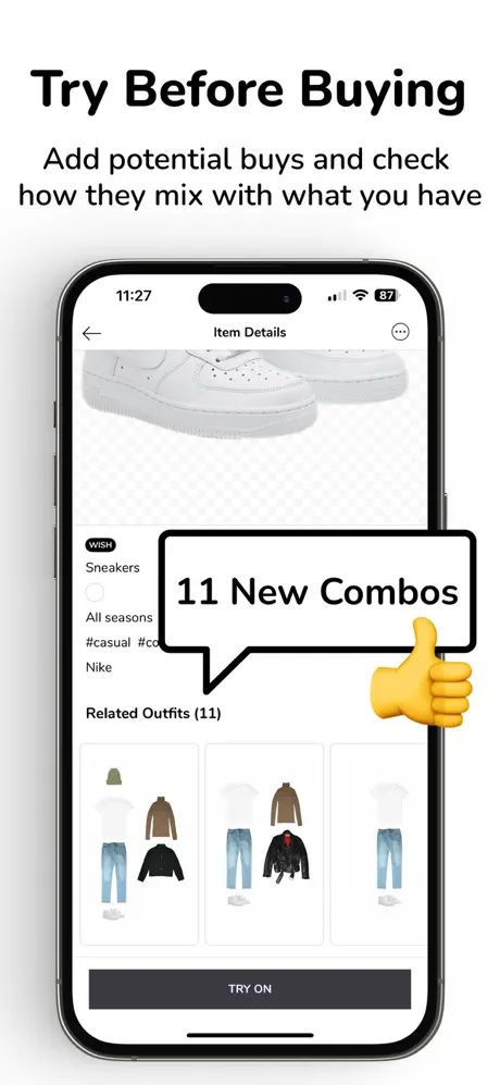 Outfit Planner Lookscope screenshot 5