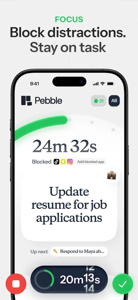 Pebble AI screenshot 4