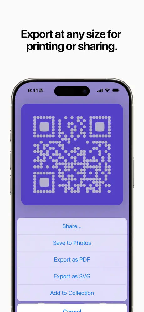 Qewie | QR Code Generator screenshot 9
