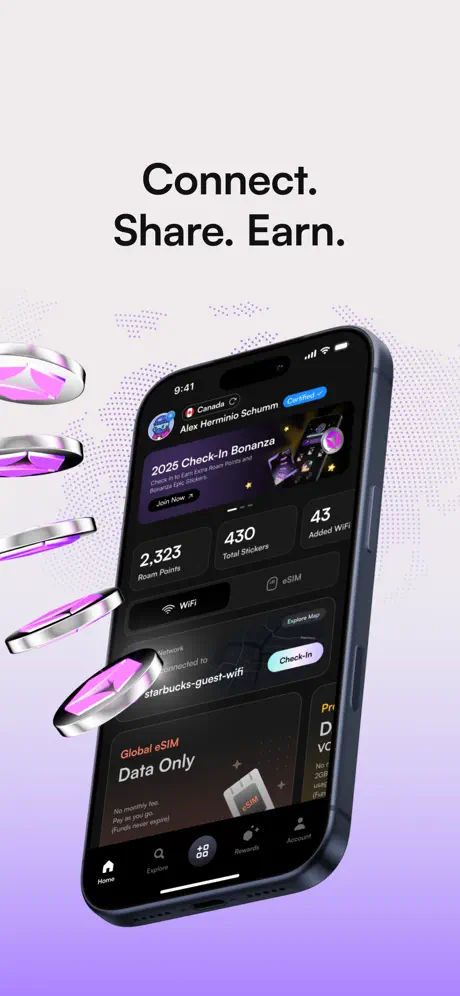 Roam: Global eSIM & WiFi screenshot 3